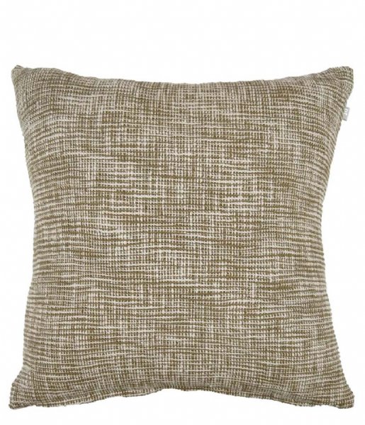Present Time Dekorativa kudden Cushion Mixed Natural cotton Moss Green (PT3682MG)