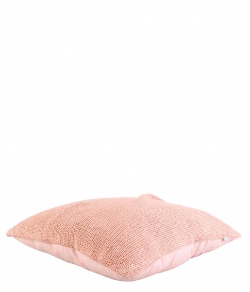 Present Time Dekorativa kudden Cushion Knitted Lines Faded Pink (PT3718PI)