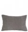 Present Time Dekorativa kudden Cushion Ribbed velvet Dark Grey (PT3791GY)