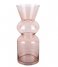 Present Time  Vase Gleam Sphere glass large Faded Pink (PT3869PI)