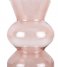Present Time  Vase Gleam Sphere glass large Faded Pink (PT3869PI)