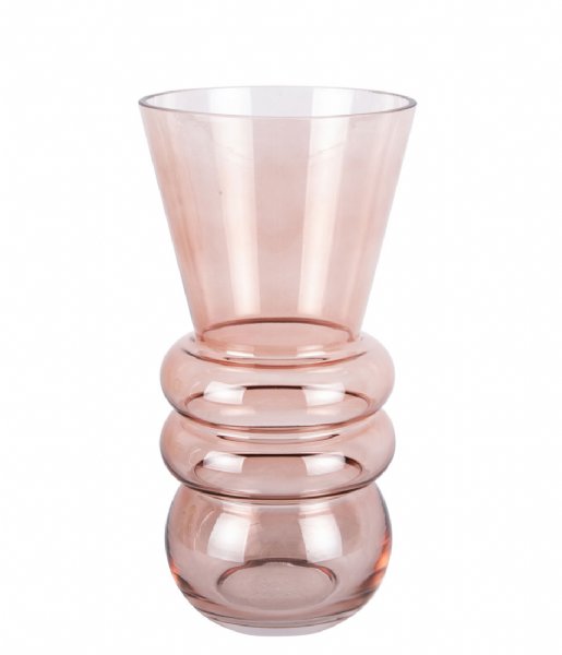 Present Time  Vase Flare glass medium Faded Pink (PT3871PI)