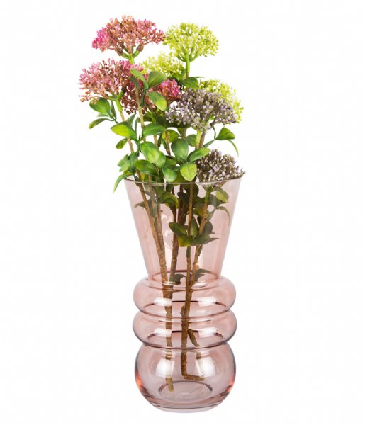 Present Time  Vase Flare glass medium Faded Pink (PT3871PI)