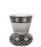 Present Time ljusstake Candle holder Crystal Art duo small Black (PT3759BK)