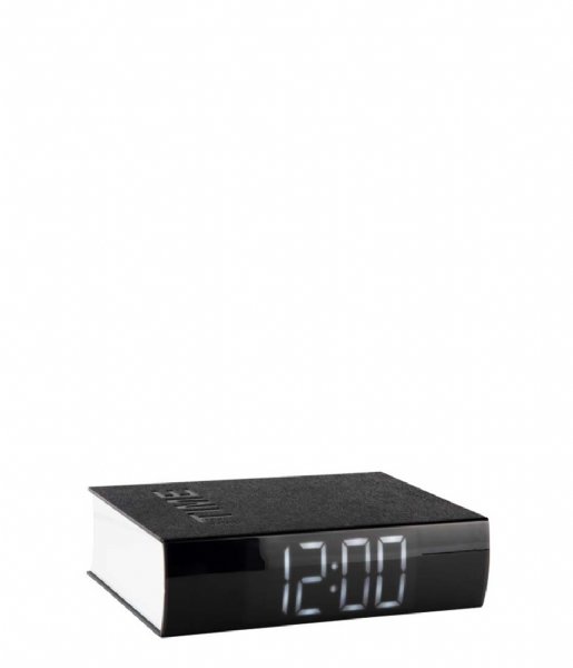 Karlsson  Alarm clock Book LED ABS Black (KA5861BK)