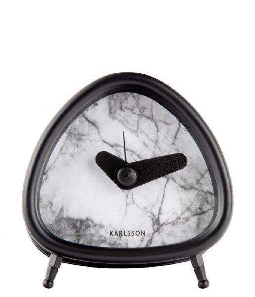 Karlsson  Alarm clock Triangle marble look White (KA5865WH)