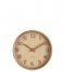 KarlssonWall clock Pure wood grain small Sand Brown (KA5873SB)