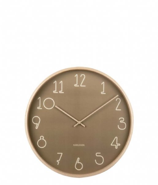 Karlsson  Wall clock Sencillo Moss Green (KA5882MG)