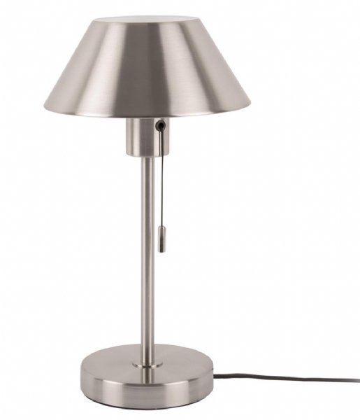 Leitmotiv Bordslampa Table Lamp Office Retro Nickel Plated (LM2059SI)