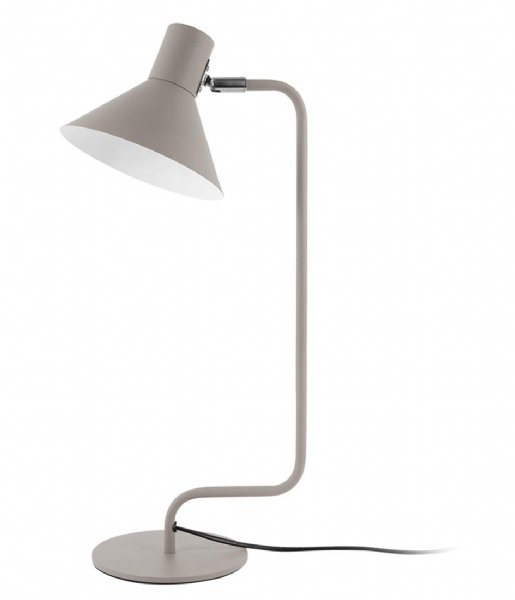 Leitmotiv Bordslampa Table Lamp Office Curved Metal Warm Grey (LM2060WG)
