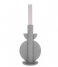 Present Time ljusstake Candle holder Bubble polyresin Warm Grey (PT3748WG)