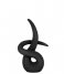 Present Time  Statue Abstract Art Knot polyresin Black (PT3750BK)
