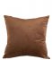 Present Time Dekorativa kudden Cushion Leather Look square Cognac Brown (PT3803BR)