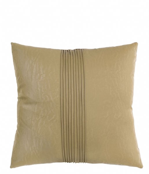 Present Time Dekorativa kudden Cushion Leather Look square Moss Green (PT3803GR)