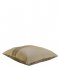 Present Time Dekorativa kudden Cushion Leather Look square Moss Green (PT3803GR)