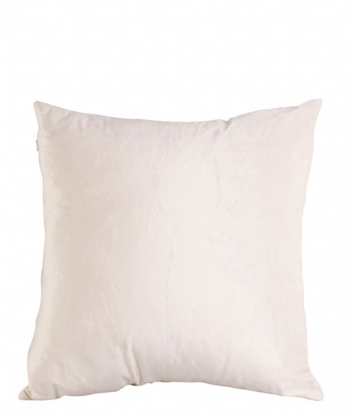 Present Time Dekorativa kudden Cushion Leather Look square Off White (PT3803WH)