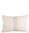 Present Time Dekorativa kudden Cushion Leather Look rectangle Off White (PT3804WH)