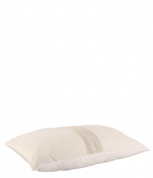 Present Time Dekorativa kudden Cushion Leather Look rectangle Off White (PT3804WH)