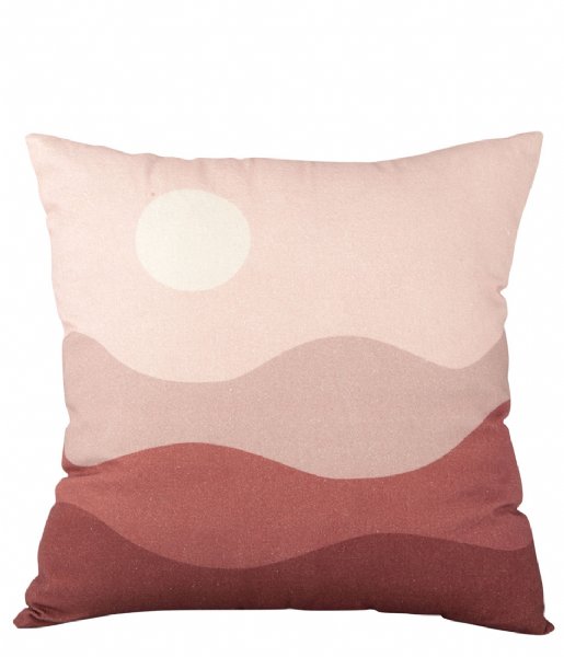 Present Time Dekorativa kudden Cushion Sunset square Soft Pink (PT3830LP)