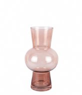 Present Time Vase Gleam Sphere glass medium Faded Pink (PT3868PI)