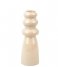 Present Time  Vase Sparkle Bottle Glass Sand Brown (PT3931SB)