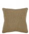 Present Time Dekorativa kudden Cushion Knitted Lines Moss Green (PT3718MG)
