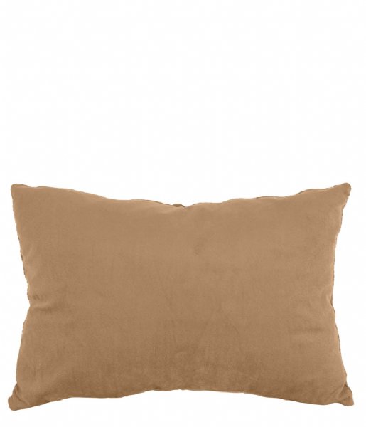 Present Time Dekorativa kudden Cushion Ribbed velvet Cholocate Brown (PT3791BR)