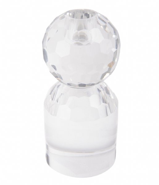Present Time ljusstake Candle holder Crystal Art large Ball Clear (PT3643CL)