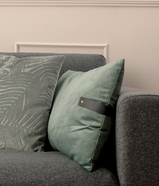 Present Time Dekorativa kudden Cushion Accent Velvet Green (PT3663)