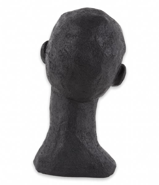 Present Time  Statue Face Art large polyresin Black (PT3557BK)