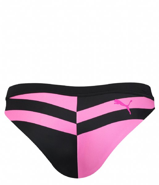 Puma  Swim Heritage Stripe Brazilian 1P Pink Icing (002)