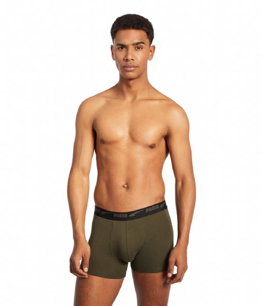 Puma  Formstrip Boxer 2-Pack Forest (001)