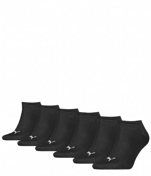 Puma  Sneaker Plain 6P 6-Pack Black (001)