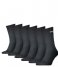 PumaCrew Sock 6P 6-Pack Black (001)