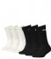 PumaCrew Sock 6P 6-Pack Black White (001)