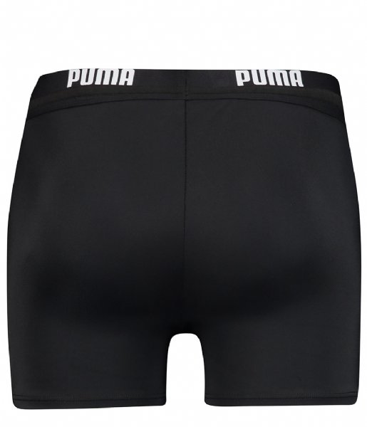 Puma  Logo Swim Trunk Black (200)