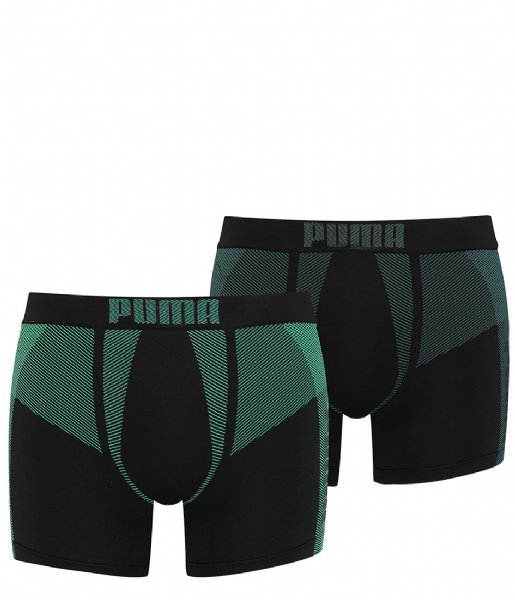 Puma  Seamless Boxer 2P Green Combo (002)