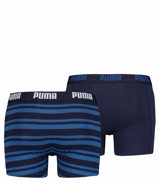 Puma  Heritage Stripe Boxer 2P 2-Pack Blue (056)