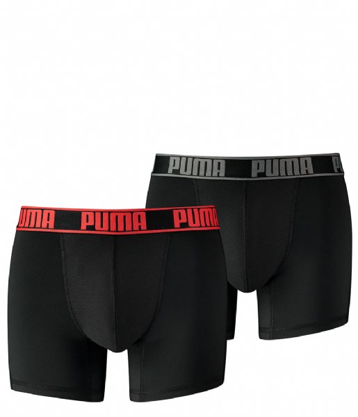 Puma  Active Boxer 2Ped Black/Red (232)