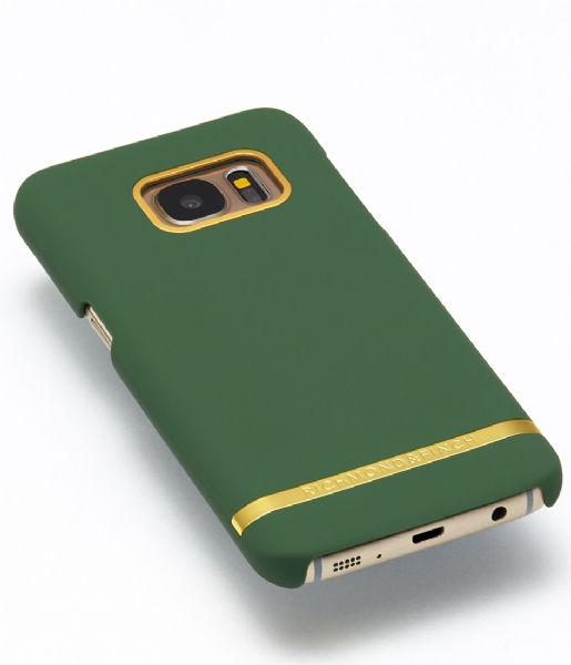 Richmond & Finch  Samsung Galaxy S7 Edge Cover Classic Satin emerald satin (18)