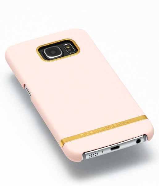 Richmond & Finch  Samsung Galaxy S6 Edge Cover Classic Satin soft pink (15)