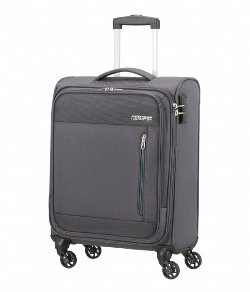 American Tourister  Heat Wave Spinner 55/20 Charcoal Grey (1175)
