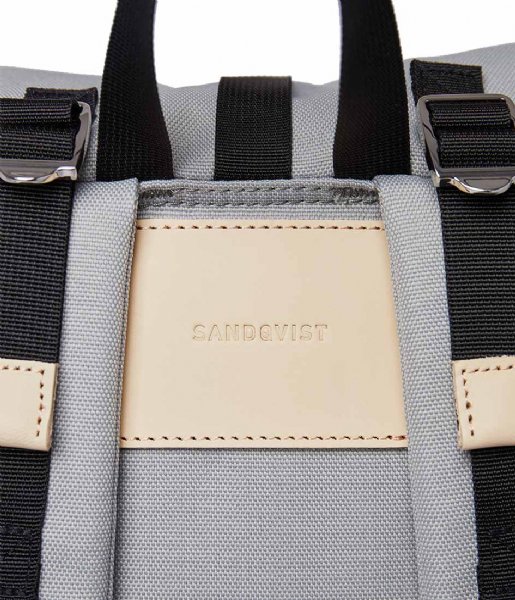 Sandqvist  Bernt Multi Grey/Black with natural leather (SQA1770)