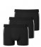Schiesser  3-Pack Shorts Black (000)