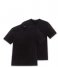 Schiesser  2-Pack T-Shirts Black (000)