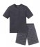 Schiesser  Pyjama Short Anthracite (203)