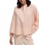 Scotch and Soda  Loose Fitted Top With Gathers Cadillac Pink 1200
