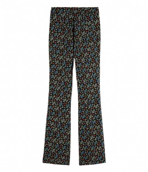 Scotch and Soda  Printed Tailored Flared Trousers Combo D (0220)