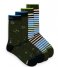 Scotch and Soda  2-Pack Cotton-Blend Socks Combo C (0219)
