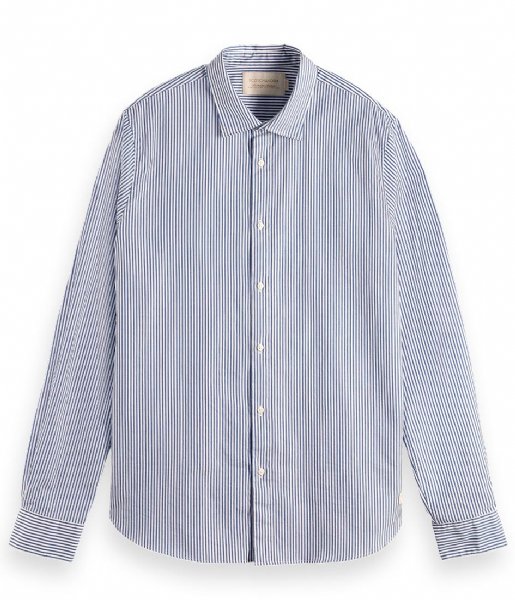 Scotch and Soda  REGULAR FIT Cotton striped shirt Combo C (0219)